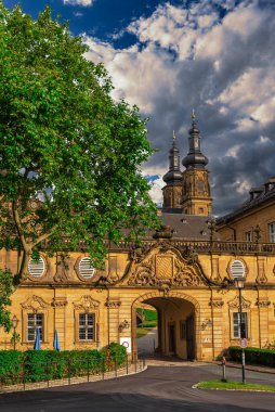 Kloster Banz the benedictine manastırı Kötü Statfelstein, Almanya yakınlarında