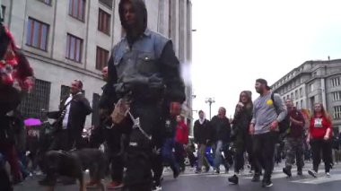 Prag 2019'da marihuana için milyonların yürüyüşü, marihuananın yasallaştırılması için gösteri