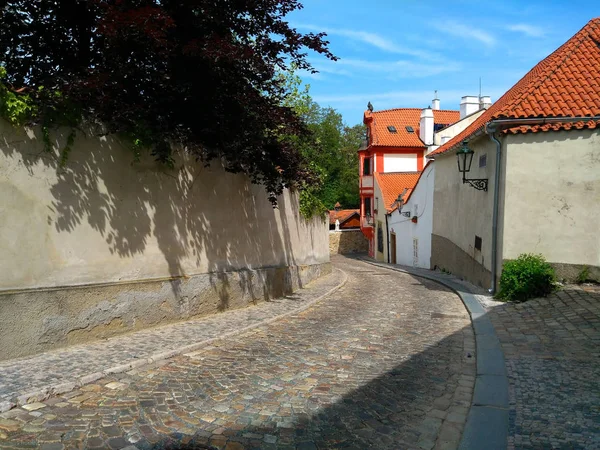 Vecchie strade a Praga — Foto Stock