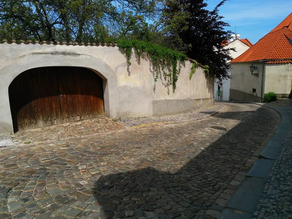 Old streets in Prague — Stock Photo, Image