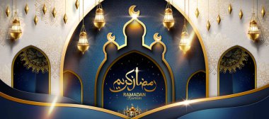 Ramazan kareem afiş tasarımı