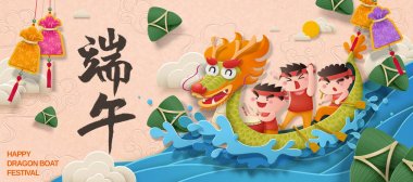 Dragon boat festival tekne yarışı