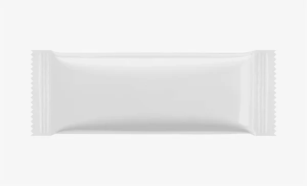 Emballage biscuit blanc — Image vectorielle