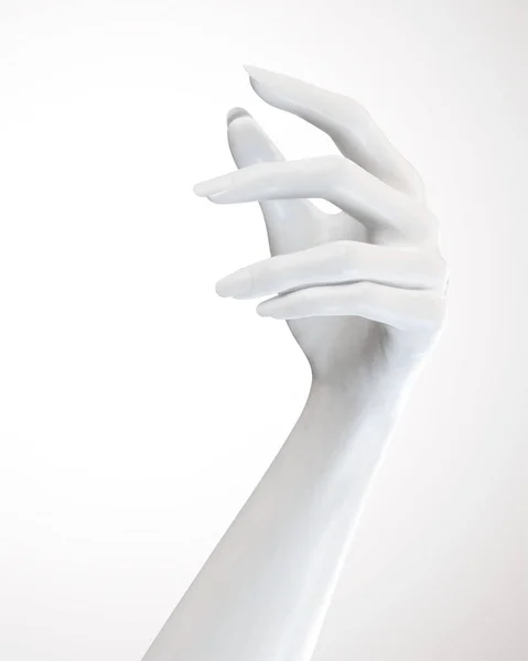 Cosmetico gesto mani eleganti — Vettoriale Stock