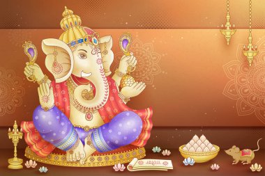 mutlu ganesh chaturthi tasarım