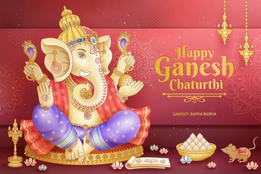 mutlu ganesh chaturthi tasarım