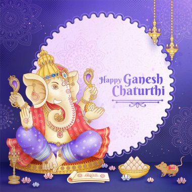 mutlu ganesh chaturthi tasarım
