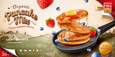 Pancake mix reklamlar