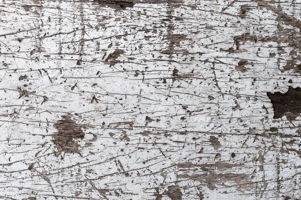 Beautiful Decorative Background Texture Old Peeling White Paint Wooden Planks — Stock Photo, Image