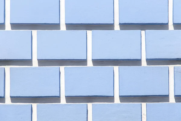 Hintergrund Aus Blauer Und Weißer Wandstruktur Nahaufnahme — Stockfoto