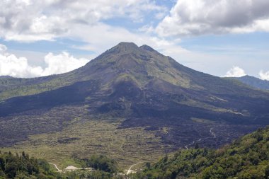 Etkin Endonezya yanardağ Batur tropikal ada Bali, Endonezya