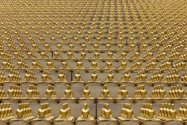 Million Golden Buddha Figurine Wat Phra Dhammakaya Buddhist Temple Bangkok — Stock Photo, Image