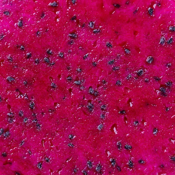 Exotic Pink Dragonfruit Cut Macro Photo Background Dragon Fruit Close — Stock Photo, Image