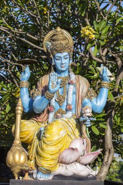 Shiva heykel, Ubud, yakınındaki Hint Idol ada Bali, Endonezya. Yakın çekim