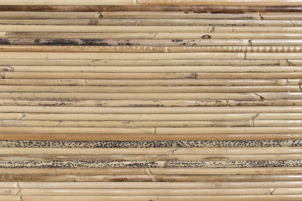 Bamboo Brun Halm Matta Som Abstrakt Textur Bakgrund Sammansättning Ovanifrån — Stockfoto