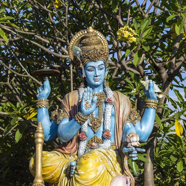 Estatua Shiva Ídolo Hindú Cerca Ubud Isla Bali Indonesia Cerca — Foto de Stock