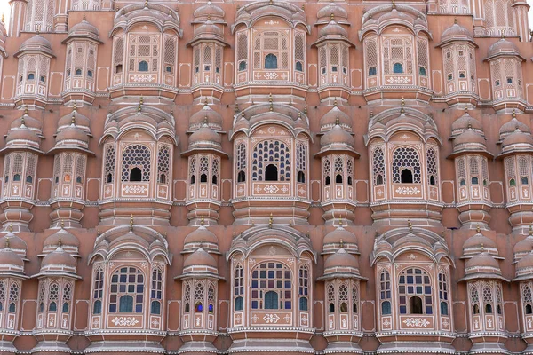 Hawa Mahal Palacio Rosa Los Vientos Vieja Ciudad Jaipur Rajastán —  Fotos de Stock