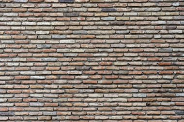 Arka plan eski vintage tuğla duvar doku, yakın çekim