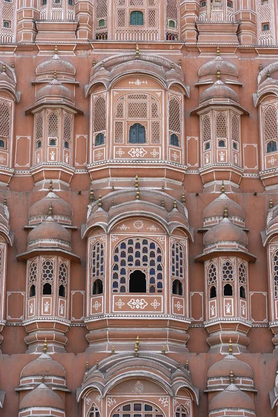 Hawa Mahal Ροζ Παλάτι Των Ανέμων Στην Παλιά Πόλη Jaipur — Φωτογραφία Αρχείου