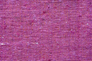 Bali, Endonezya Asya Kırmızı Patchwork Halı detay. Closeup