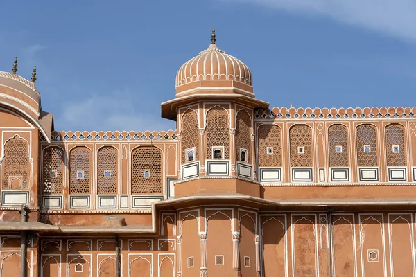 Hawa Mahal, palais rose des vents dans la vieille ville Jaipur, Rajasthan, Inde — Photo