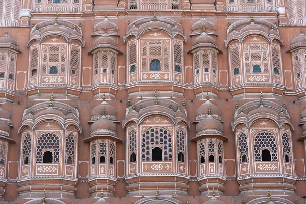 Hawa Mahal, eski şehirde rüzgarlar Pembe Saray Jaipur, Rajasthan, Hindistan
