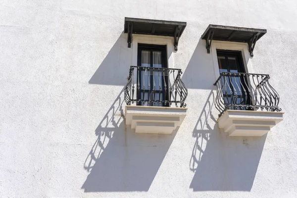 Decorative balcony of a house in Turkey — Stock Photo, Image