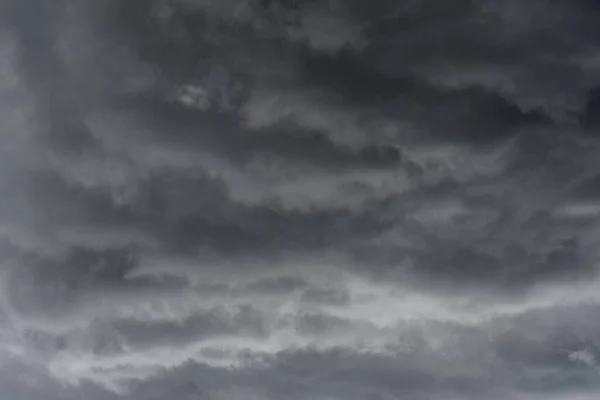 Bewölkt Stürmischen Schwarz Weiß Dramatischen Himmel Hintergrund Vietnam — Stockfoto