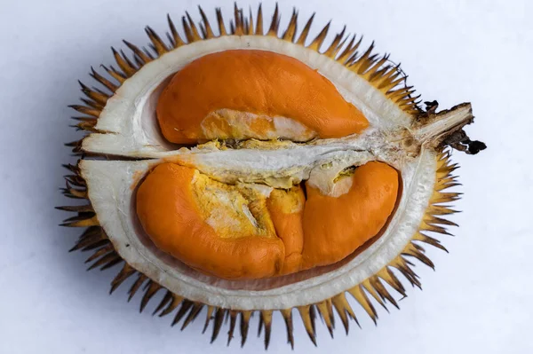 Owoce Sabah Borneo Nazwie Durian Dalit Jego Mięso Jest Kolorze — Zdjęcie stockowe