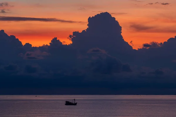 Wschód Słońca Wyspie Phu Quoc Wietnamie Podróże Koncepcja Natury Poranne — Zdjęcie stockowe