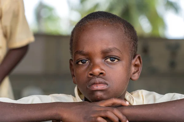 Zanzibar Tanzânia Janeiro 2020 Crianças Africanas Não Identificadas Uma Escola — Fotografia de Stock