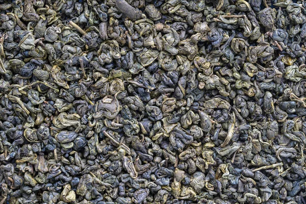 Chá Verde Deixa Fundo Chá Oolong Texturas Alimentares Abstratas Close — Fotografia de Stock