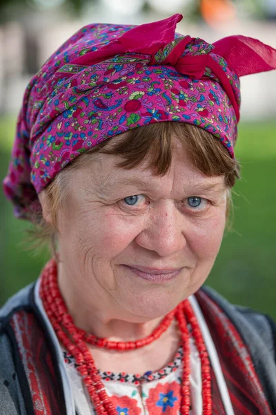 Kiev Ukraine May 2018 Ethno Fest Traditions Emotions Life Portrait — Stock Photo, Image