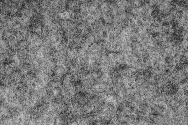 合成繊維の質感の背景で作られたグレーのヘザーニット生地 グレーのニット生地の質感 繊細な縞模様の背景を閉じます — ストック写真
