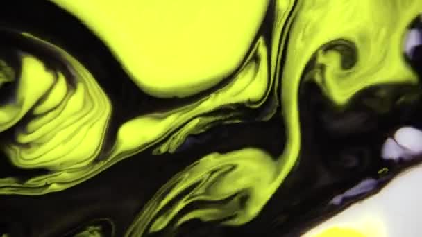 Ωραία αφηρημένη νερό πολύχρωμα φόντα — Αρχείο Βίντεο