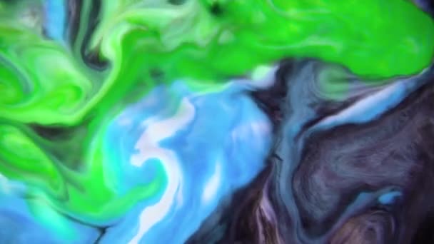 Vackra abstrakt vatten färgglada bakgrunder — Stockvideo