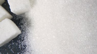 Kesme şeker ve Kristal şeker en iyi görünümü döndürme