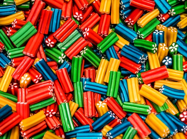 Les Bonbons Multicolores Gelée Comme Texture — Photo