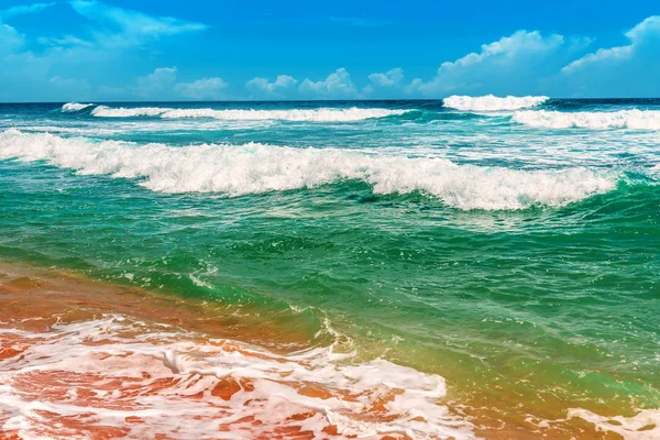 Belas ondas oceânicas — Fotografia de Stock