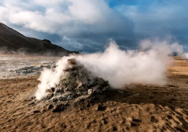 Hver, İzlanda 'nın jeotermal alanıdır.