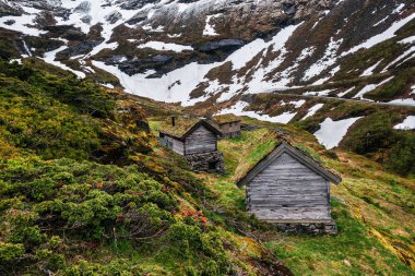 Klasik Norveç kulübeleri