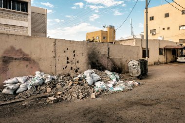Ortadoğu şehirlerinin çöpleri.