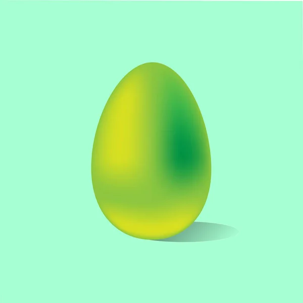 Vector Illustration Easter Egg — Stock Vector