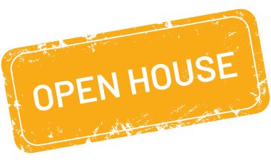 vektör Vintage damga açık ev