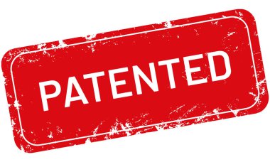 vektör Vintage damga patentli