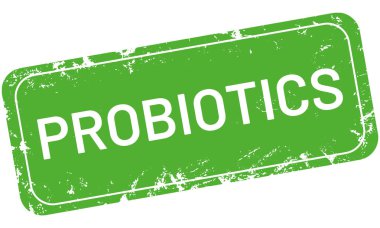 vektör Vintage damga Probiyotikler