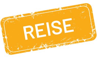 vektör Vintage damga Reise