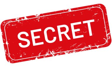 vektör Vintage damga gizli