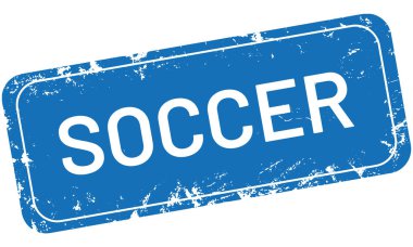 vektör Vintage pul futbol