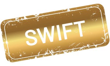 vektör Vintage damga Swift